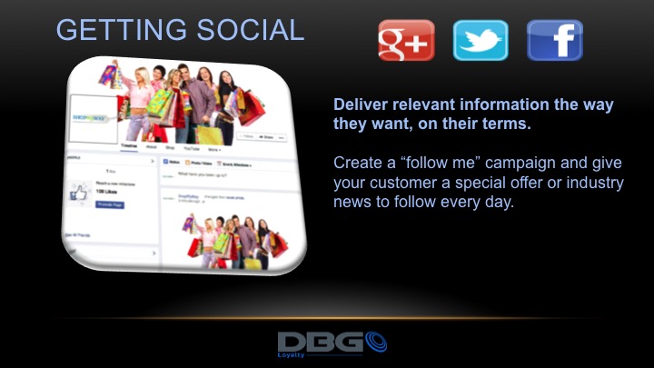 Getting social with dbg loyalty