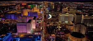 las vegas night view